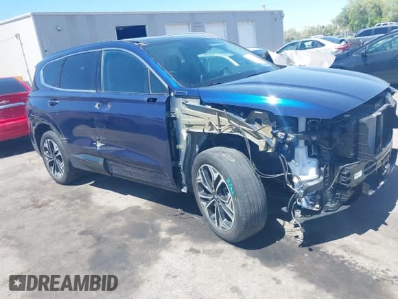 ✅ 2020 Hyundai Santa Fe Limited • VIN: 5NMS5CAA1LH270457 • Лот: 42173675. Опубликован ранее на IAAI с пробегом 23 311 миль. Бесплатный доступ к архиву аукционных продаж из США и подробный отчёт об истории автомобиля на DreamBid. Изображение 1.