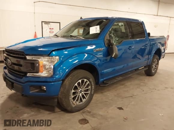 ✅ 2020 Ford F-150 XL • VIN: 1FTEW1E4XLKE61169 • Lot: 42881204. Listed on IAAI with 38,184 mi. Free auction sales archive from the USA and detailed vehicle history report at DreamBid. Image 2.