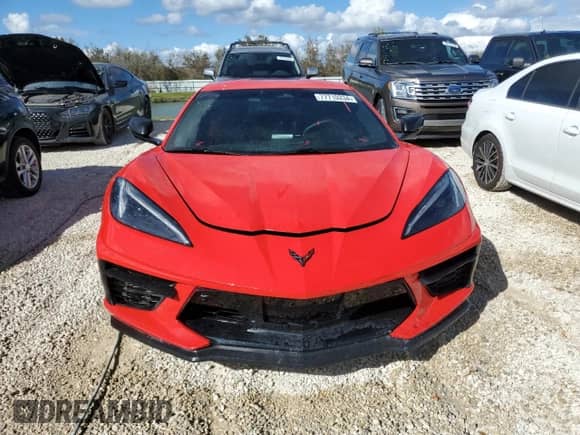 2024 Chevrolet Corvette 3LT с VIN 1G1YC2D43R5102582, выставлен на аукционе Copart как лот 77710234 с пробегом 7 260 миль миль и Списание • Salvage title. История ставок и продаж доступна на DreamBid. Изображение 5.