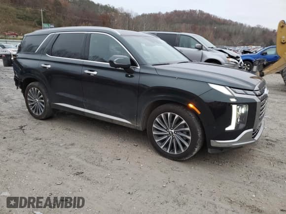 ✅ 2023 Hyundai Palisade Calligraphy • VIN: KM8R7DGE4PU506036 • Лот: 79030814. Опубликован ранее на Copart с пробегом 50 966 миль. Бесплатный доступ к архиву аукционных продаж из США и подробный отчёт об истории автомобиля на DreamBid. Изображение 4.