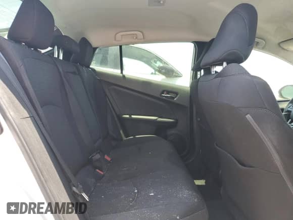 2021 Toyota Prius L Eco with VIN JTDKAMFU3M3148283, listed as a Copart auction lot 58578225 with 89,944 mi miles and Salvage title. Bid and sale history available at DreamBid. Image 10.