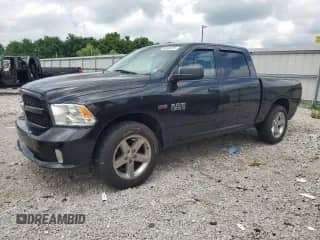 2017 Ram 1500 Express z VIN 1C6RR7KT6HS717281, wystawiony jako Copart lot #65320275 z przebiegiem 113 093 mil mil oraz Szkoda całkowita • Salvage title. Historia ofert i sprzedaży dostępna na DreamBid. Obrazek 1.