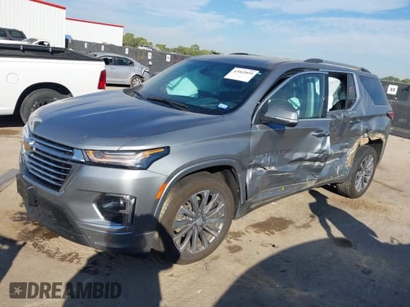 ✅ 2023 Chevrolet Traverse Premier • VIN: 1GNERKKW4PJ303710 • Lot: 43462859. Listed on IAAI with 32,061 mi. Free auction sales archive from the USA and detailed vehicle history report at DreamBid. Image 2.