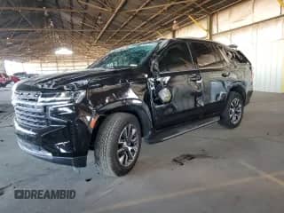 2024 Chevrolet Tahoe LT z VIN 1GNSKNKD9RR116359, wystawiony jako Copart lot #80519004 z przebiegiem 10 275 mil mil oraz Szkoda całkowita • Salvage title. Historia ofert i sprzedaży dostępna na DreamBid. Obrazek 1.