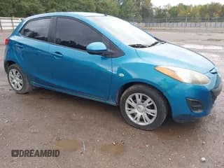 ✅ 2012 Mazda 2 Sport • VIN: JM1DE1KY1C0143314 • Lot: 43312317. Listed on IAAI with 165,894 mi. Free auction sales archive from the USA and detailed vehicle history report at DreamBid. Image 1.