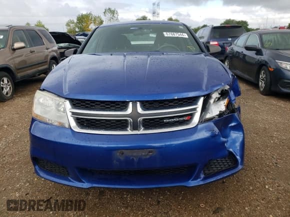 ✅ 2013 Dodge Avenger SE • VIN: 1C3CDZABXDN711773 • Лот: 67687544. Опубликован ранее на Copart с пробегом 106 301 миль. Бесплатный доступ к архиву аукционных продаж из США и подробный отчёт об истории автомобиля на DreamBid. Изображение 5.