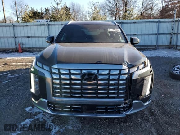 ✅ 2025 Hyundai Palisade Calligraphy • VIN: KM8R7DGE9SU842838 • Лот: 87744355. Опубликован ранее на Copart с пробегом 4 523 миль. Бесплатный доступ к архиву аукционных продаж из США и подробный отчёт об истории автомобиля на DreamBid. Изображение 5.
