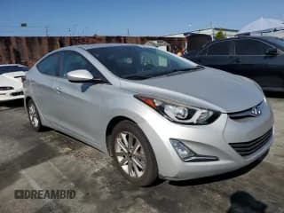 ✅ 2015 Hyundai Elantra SE • VIN: 5NPDH4AE8FH553874 • Lot: 80883555. Listed on Copart with 53,057 mi. Free auction sales archive from the USA and detailed vehicle history report at DreamBid. Image 4.
