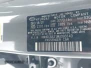 ✅ 2021 Hyundai Venue Denim • VIN: KMHRC8A31MU093143 • Lot: 41541572. Listed on IAAI with 24,804 mi. Free auction sales archive from the USA and detailed vehicle history report at DreamBid. Image 9.