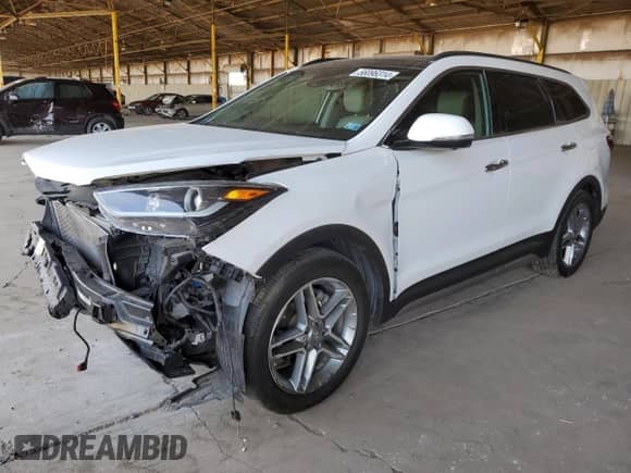 2019 Hyundai Santa Fe Limited Ultimate z VIN KM8SRDHF2KU299769, wystawiony jako Copart lot #56096314 z przebiegiem 30 187 mil mil oraz Szkoda całkowita • Salvage title. Historia ofert i sprzedaży dostępna na DreamBid. Obrazek 1.