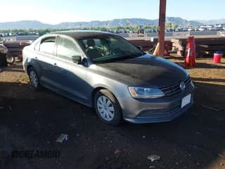 ✅ 2015 Volkswagen Jetta S • VIN: 3VW2K7AJXFM424534 • Lot: 43337101. Listed on IAAI with 116,547 mi. Free auction sales archive from the USA and detailed vehicle history report at DreamBid. Image 1.
