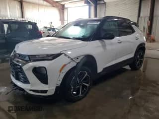 2022 Chevrolet TrailBlazer RS with VIN KL79MUSL4NB129278, listed as a Copart auction lot 66950145 with 68,506 mi miles and Salvage title. Bid and sale history available at DreamBid. Image 1.