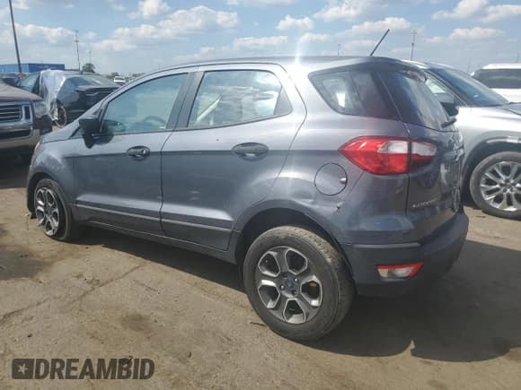 ✅ 2018 Ford EcoSport S • VIN: MAJ3P1RE4JC166248 • Lot: 80967255. Listed on Copart with 88,077 mi. Free auction sales archive from the USA and detailed vehicle history report at DreamBid. Image 2.