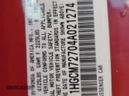 ✅ 2004 Honda Accord EX • VIN: 1HGCM72704A021274 • Лот: 50548095. Опубликован ранее на Copart с пробегом 211 958 миль. Бесплатный доступ к архиву аукционных продаж из США и подробный отчёт об истории автомобиля на DreamBid. Изображение 13.