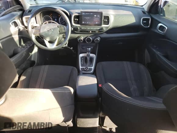 2020 Hyundai Venue SEL with VIN KMHRC8A32LU019647, listed as a Copart auction lot 74857924 with 74,363 mi miles and Salvage title. Bid and sale history available at DreamBid. Image 8.