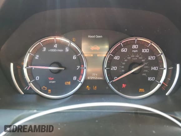 ✅ 2019 Acura TLX w/A-Spec Pkg • VIN: 19UUB2F64KA003713 • Lot: 69778405. Listed on Copart with 72,912 mi. Free auction sales archive from the USA and detailed vehicle history report at DreamBid. Image 9.