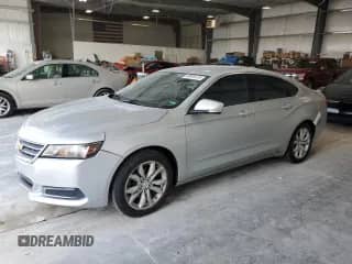 2017 Chevrolet Impala LT with VIN 1G1105SA0HU116903, listed as a Copart auction lot 80648475 with 107,590 mi miles and Clean title. Bid and sale history available at DreamBid. Image 1.