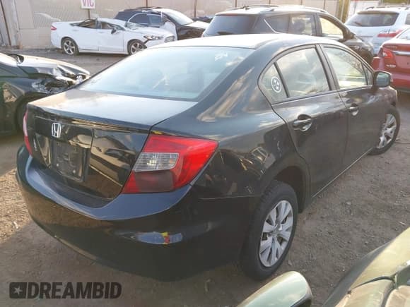 ✅ 2012 Honda Civic LX • VIN: 19XFB2F59CE101035 • Lot: 43631982. Listed on IAAI with 150,223 mi. Free auction sales archive from the USA and detailed vehicle history report at DreamBid. Image 4.