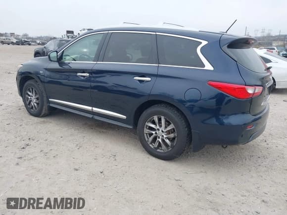 ✅ 2015 Infiniti QX60 • VIN: 5N1AL0MM2FC502732 • Lot: 43894327. Wystawiony na IAAI z przebiegiem 160 320 mil. Bezpłatny archiwum sprzedaży aukcyjnych z USA i szczegółowy raport historii pojazdu na DreamBid. Zdjęcie 3.