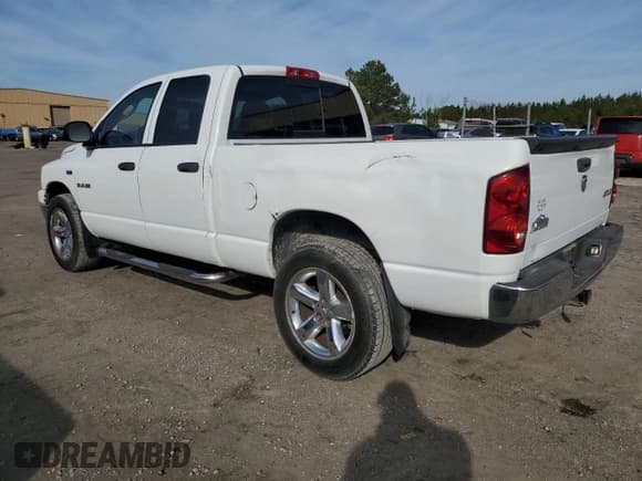 ✅ 2008 Dodge 1500 SLT • VIN: 1D7HU18248S549077 • Лот: 81047034. Опубликован ранее на Copart с пробегом 127 985 миль. Бесплатный доступ к архиву аукционных продаж из США и подробный отчёт об истории автомобиля на DreamBid. Изображение 2.