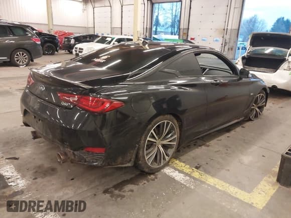 ✅ 2018 Infiniti Q60 Luxe • VIN: JN1EV7EL1JM393037 • Лот: 41308526. Опубликован ранее на IAAI с пробегом 54 065 миль. Бесплатный доступ к архиву аукционных продаж из США и подробный отчёт об истории автомобиля на DreamBid. Изображение 4.