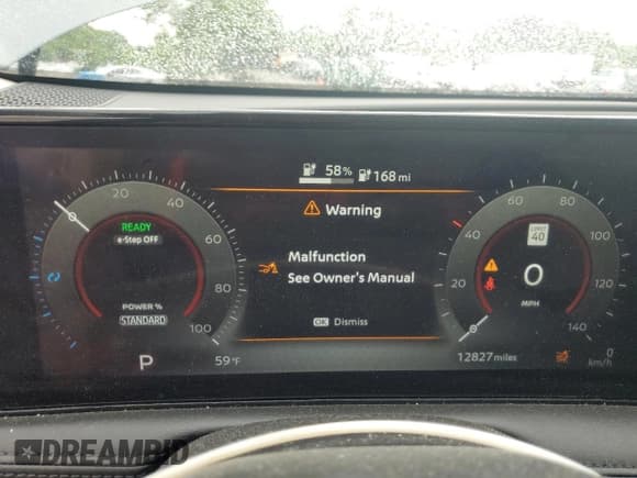 ✅ 2023 Nissan ARIYA Venture+ • VIN: JN1BF0AA3PM401840 • Lot: 56451365. Listed on Copart with 12,827 mi. Free auction sales archive from the USA and detailed vehicle history report at DreamBid. Image 9.