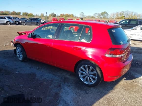 ✅ 2013 Volkswagen Golf TDI • VIN: WVWDM7AJ2DW127597 • Lot: 43502499. Listed on IAAI with 76,586 mi. Free auction sales archive from the USA and detailed vehicle history report at DreamBid. Image 3.