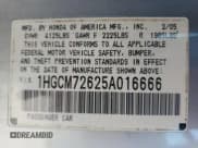 ✅ 2005 Honda Accord EX-L • VIN: 1HGCM72625A016666 • Lot: 81163285. Wystawiony na Copart z przebiegiem 244 969 mil. Bezpłatny archiwum sprzedaży aukcyjnych z USA i szczegółowy raport historii pojazdu na DreamBid. Zdjęcie 13.