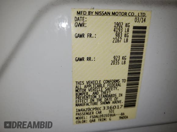 ✅ 2014 Nissan LEAF SV • VIN: 1N4AZ0CP9EC336017 • Lot: 59748795. Wystawiony na Copart z przebiegiem 74 543 mil. Bezpłatny archiwum sprzedaży aukcyjnych z USA i szczegółowy raport historii pojazdu na DreamBid. Zdjęcie 13.