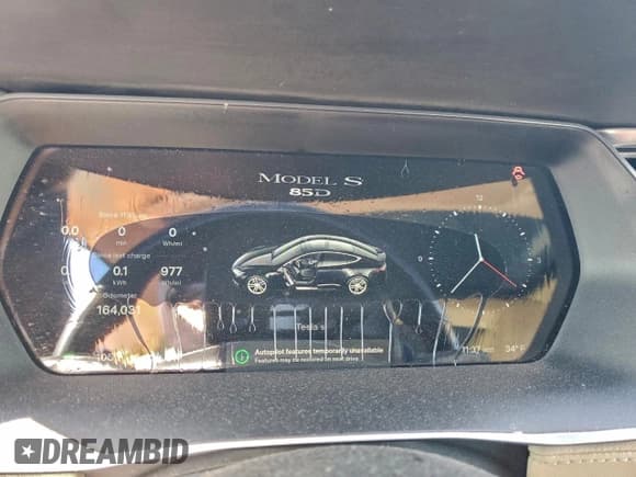 ✅ 2015 Tesla Model S 85D • VIN: 5YJSA1E26FF118649 • Лот: 96678715. Опубликован ранее на Copart с пробегом 164 031 миль. Бесплатный доступ к архиву аукционных продаж из США и подробный отчёт об истории автомобиля на DreamBid. Изображение 9.