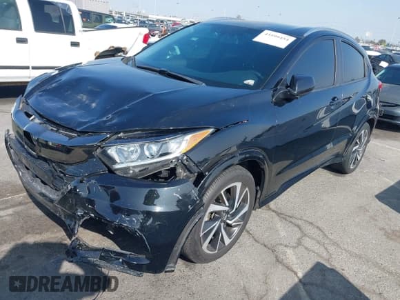 ✅ 2020 Honda HR-V Sport • VIN: 3CZRU5H12LM709952 • Лот: 43599454. Опубликован ранее на IAAI с пробегом 63 615 миль. Бесплатный доступ к архиву аукционных продаж из США и подробный отчёт об истории автомобиля на DreamBid. Изображение 2.