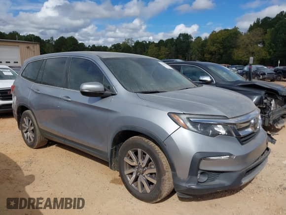 ✅ 2020 Honda Pilot EX • VIN: 5FNYF5H32LB019779 • Lot: 43381830. Listed on IAAI with 85,713 mi. Free auction sales archive from the USA and detailed vehicle history report at DreamBid. Image 1.