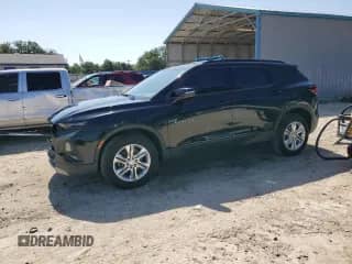 2020 Chevrolet Blazer LT z VIN 3GNKBCR46LS680002, wystawiony jako Copart lot #64783975 z przebiegiem 54 254 mil mil oraz Szkoda całkowita • Salvage title. Historia ofert i sprzedaży dostępna na DreamBid. Obrazek 1.