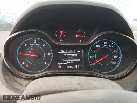 2017 Chevrolet Cruze LT с VIN 1G1BG5SE7H7273054, выставлен на аукционе Copart как лот 80378684 с пробегом 159 111 миль миль и Списание • Salvage title. История ставок и продаж доступна на DreamBid. Изображение 9.