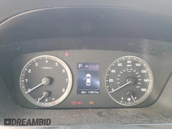 ✅ 2015 Hyundai Sonata SE • VIN: 5NPE24AF1FH011577 • Лот: 43801103. Опубликован ранее на Copart с пробегом 114 517 миль. Бесплатный доступ к архиву аукционных продаж из США и подробный отчёт об истории автомобиля на DreamBid. Изображение 9.