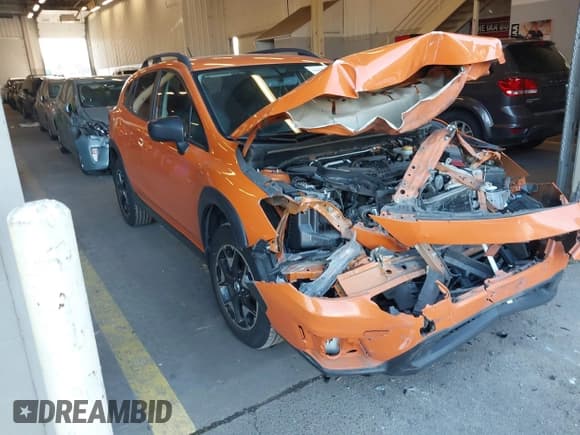 ✅ 2018 Subaru Crosstrek • VIN: JF2GTAAC6JH259472 • Lot: 41682028. Listed on IAAI with 82,727 mi. Free auction sales archive from the USA and detailed vehicle history report at DreamBid. Image 1.