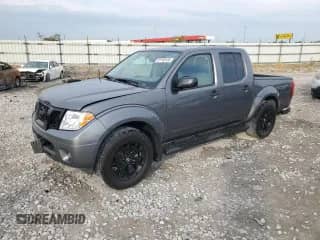 2021 Nissan Frontier Pro-4X with VIN 1N6ED0EB7MN718042, listed as a Copart auction lot 81148155 with 90,109 mi miles and Salvage title. Bid and sale history available at DreamBid. Image 1.
