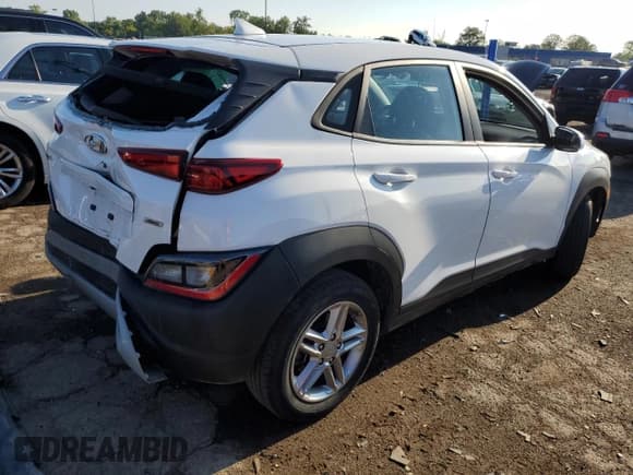 ✅ 2022 Hyundai Kona SE • VIN: KM8K2CAB4NU900187 • Лот: 67952634. Опубликован ранее на Copart с пробегом 22 357 миль. Бесплатный доступ к архиву аукционных продаж из США и подробный отчёт об истории автомобиля на DreamBid. Изображение 3.