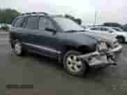 2005 Hyundai Santa Fe GLS with VIN KM8SC73E85U998393, listed as a Copart auction lot 83794955 with 94,910 mi miles and Non repairable. Bid and sale history available at DreamBid. Image 4.