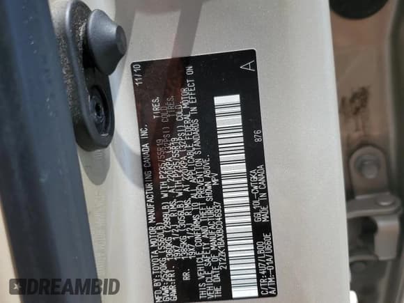 ✅ 2011 Lexus RX 350 • VIN: 2T2ZK1BAXBC046937 • Lot: 60131995. Wystawiony na Copart z przebiegiem 135 741 mil. Bezpłatny archiwum sprzedaży aukcyjnych z USA i szczegółowy raport historii pojazdu na DreamBid. Zdjęcie 13.