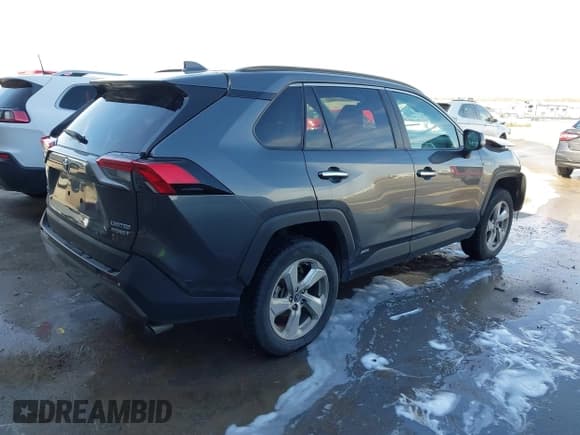 ✅ 2019 Toyota RAV4 Hybrid Limited • VIN: 2T3DWRFV3KW024511 • Lot: 43544255. Listed on IAAI with 192,304 mi. Free auction sales archive from the USA and detailed vehicle history report at DreamBid. Image 4.