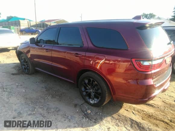 2021 Dodge Durango GT with VIN 1C4RDHDG2MC762218, listed as a IAAI auction lot 42550632 with 85,194 mi miles and . Bid and sale history available at DreamBid. Image 3.