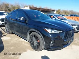 ✅ 2023 Infiniti QX55 Luxe • VIN: 3PCAJ5JR2PF105579 • Лот: 41478285. Опубликован ранее на IAAI с пробегом 56 943 миль. Бесплатный доступ к архиву аукционных продаж из США и подробный отчёт об истории автомобиля на DreamBid. Изображение 1.