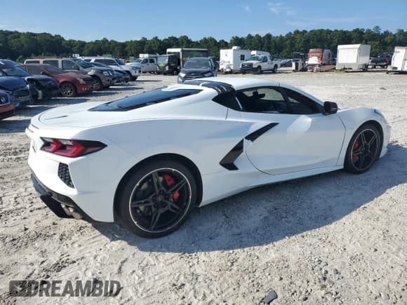 ✅ 2024 Chevrolet Corvette 3LT • VIN: 1G1YC2D49R5104417 • Lot: 59907465. Listed on Copart with 28,068 mi. Free auction sales archive from the USA and detailed vehicle history report at DreamBid. Image 3.