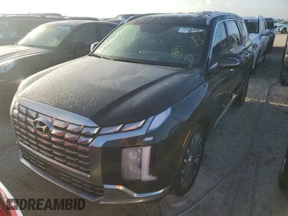 ✅ 2025 Hyundai Palisade Calligraphy • VIN: KM8R74GE5SU834672 • Лот: 77104094. Опубликован ранее на Copart с пробегом 116 миль. Бесплатный доступ к архиву аукционных продаж из США и подробный отчёт об истории автомобиля на DreamBid. Изображение 5.