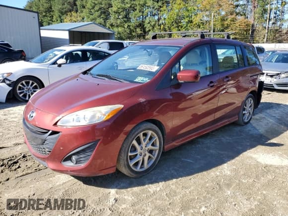 ✅ 2012 Mazda 5 Touring • VIN: JM1CW2CL5C0116540 • Lot: 86150595. Wystawiony na Copart z przebiegiem 104 537 mil. Bezpłatny archiwum sprzedaży aukcyjnych z USA i szczegółowy raport historii pojazdu na DreamBid. Zdjęcie 1.