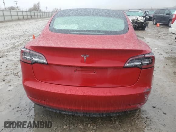✅ 2022 Tesla Model 3 • VIN: 5YJ3E1EA2NF192004 • Lot: 41438885. Listed on Copart with Not provided. Free auction sales archive from the USA and detailed vehicle history report at DreamBid. Image 6.