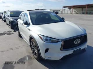 ✅ 2021 Infiniti QX50 Luxe • VIN: 3PCAJ5BA7MF116548 • Lot: 43496106. Listed on IAAI with 73,426 mi. Free auction sales archive from the USA and detailed vehicle history report at DreamBid. Image 1.