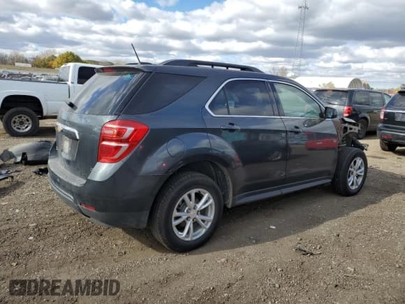 ✅ 2017 Chevrolet Equinox LT • VIN: 2GNALCEK8H1618049 • Лот: 90857745. Опубликован ранее на Copart с пробегом 82 170 миль. Бесплатный доступ к архиву аукционных продаж из США и подробный отчёт об истории автомобиля на DreamBid. Изображение 3.