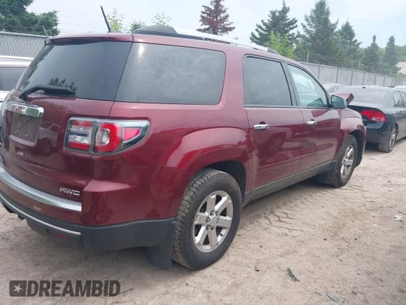 ✅ 2016 GMC Acadia SLE • VIN: 1GKKVPKD8GJ259427 • Lot: 42447354. Listed on IAAI with 106,902 mi. Free auction sales archive from the USA and detailed vehicle history report at DreamBid. Image 4.